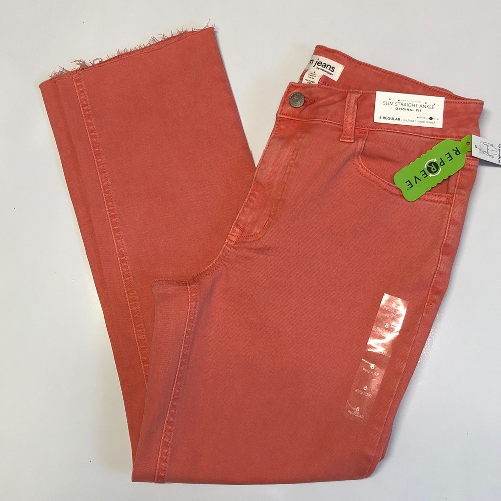 M jeans by Maurice’s slim straight ankle jeans size 8